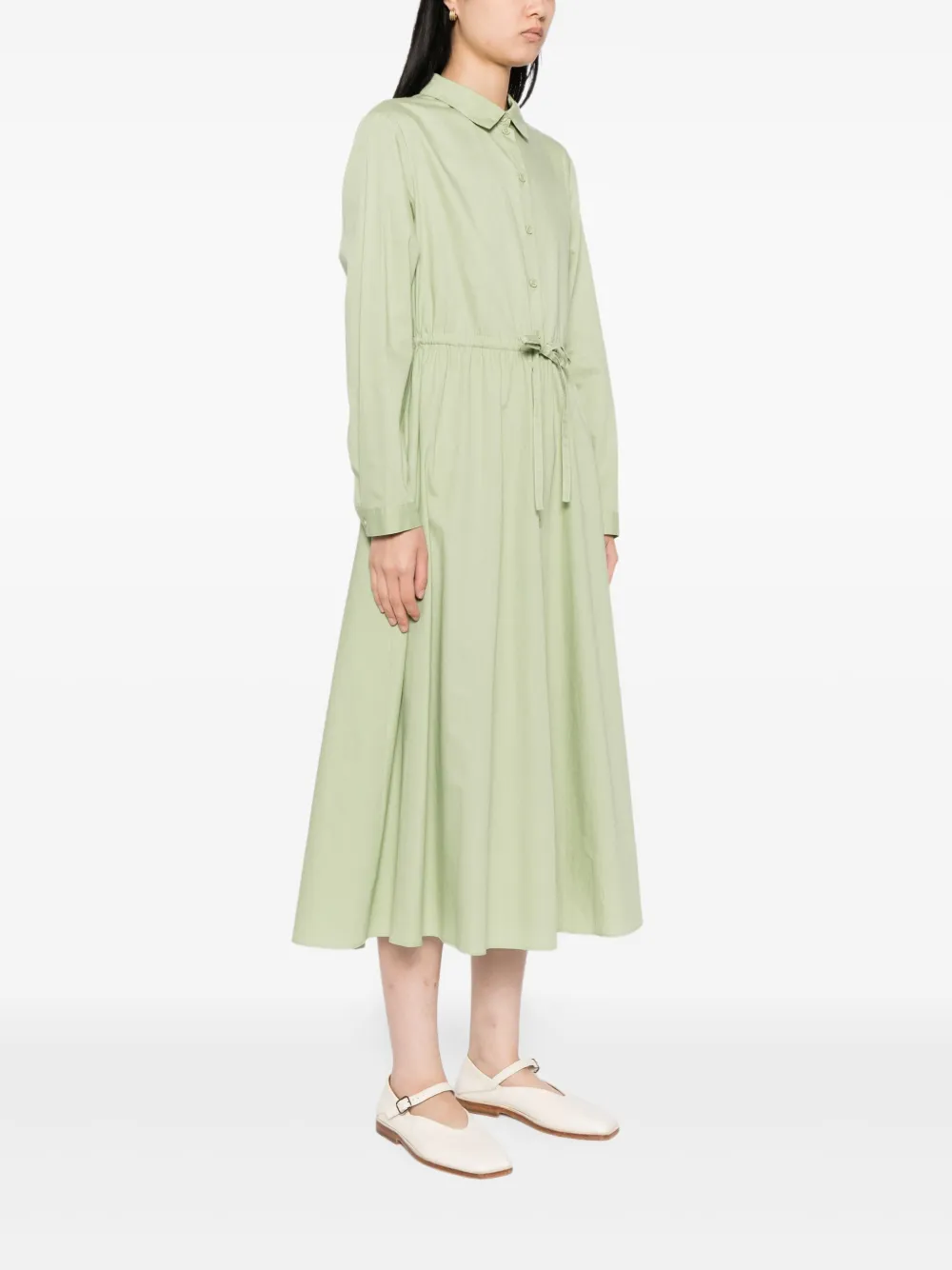 To b. by agnès b. Blousejurk met trekkoord Groen