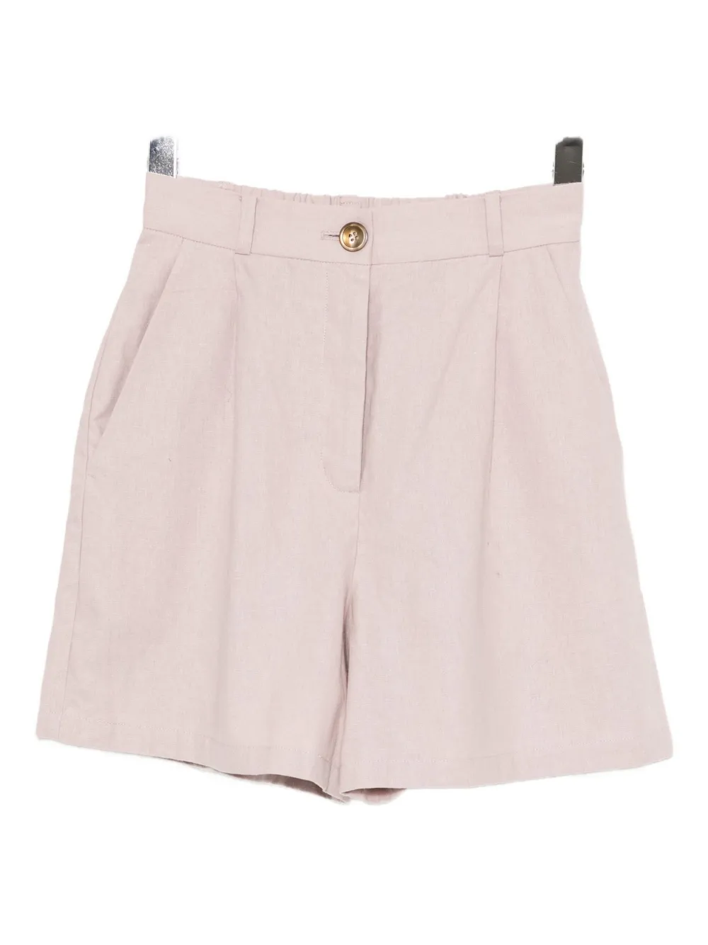 To B. By Agnès B. Canvas Shorts In Animal Print