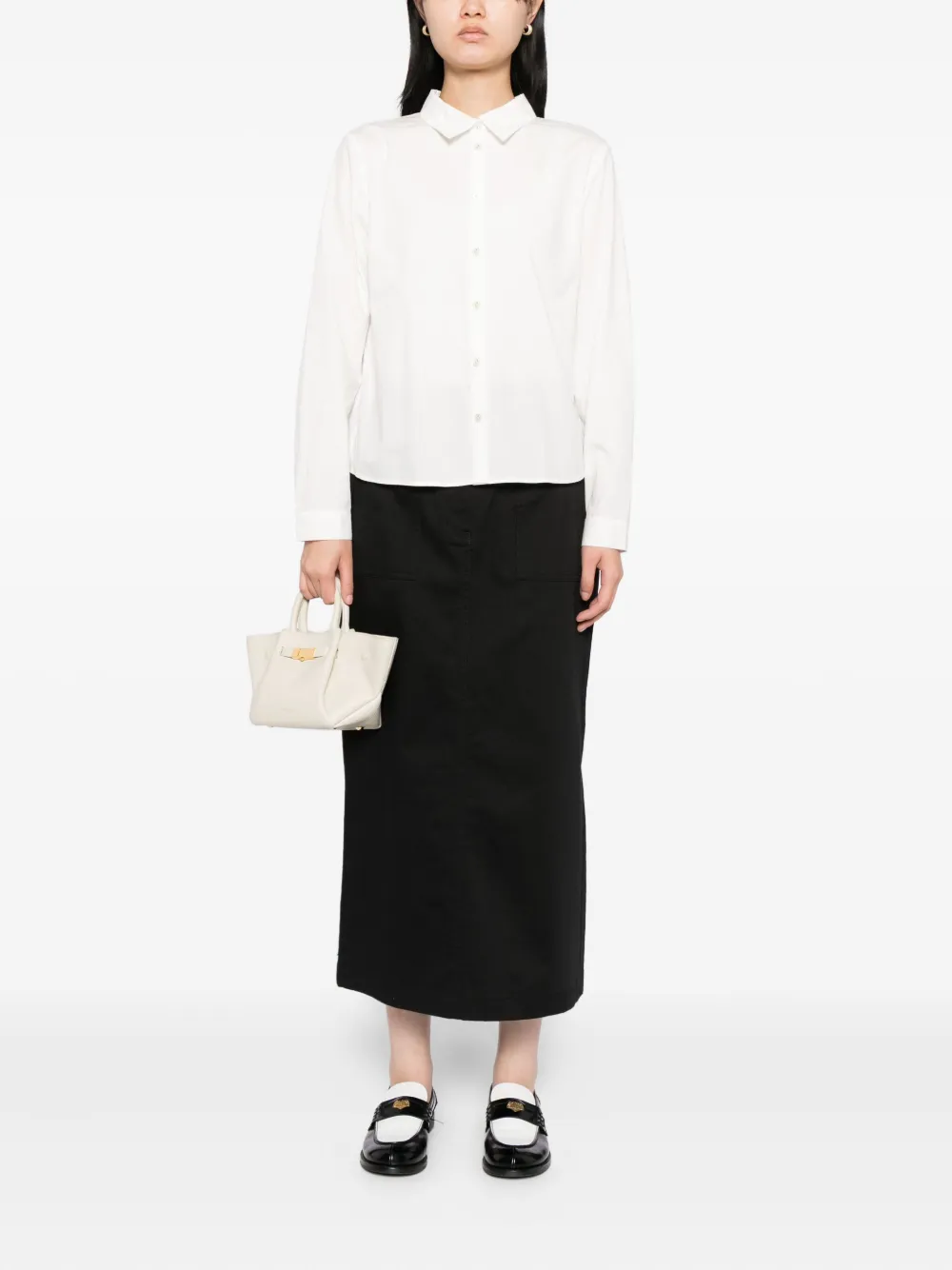 To b. by agnès b. chino skirt - Zwart