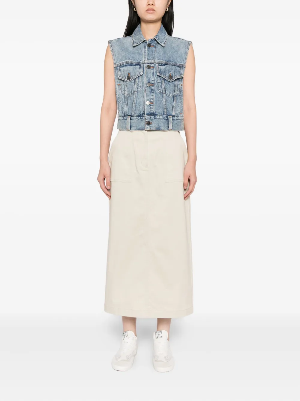 To b. by agnès b. Chino rok - Beige