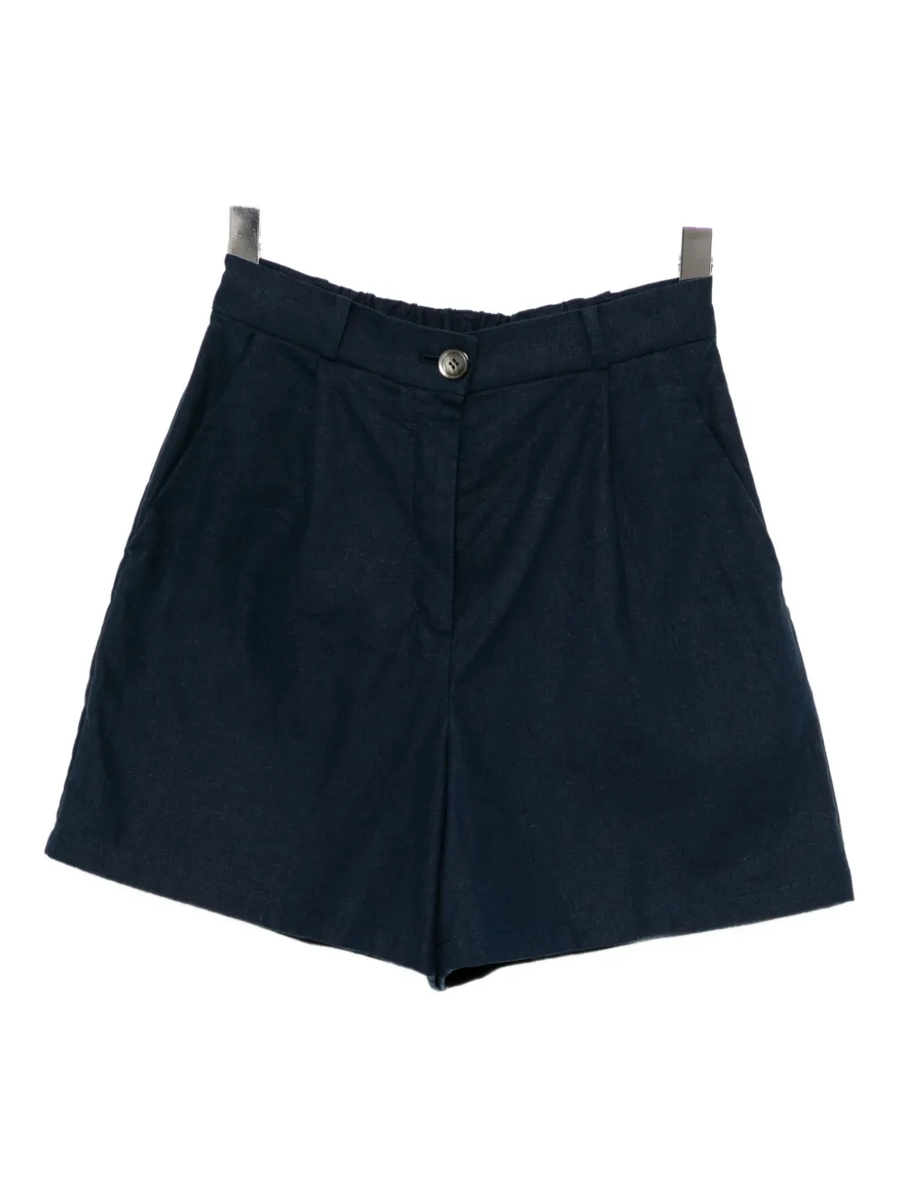 To B. By Agnès B. Canvas Shorts In Black