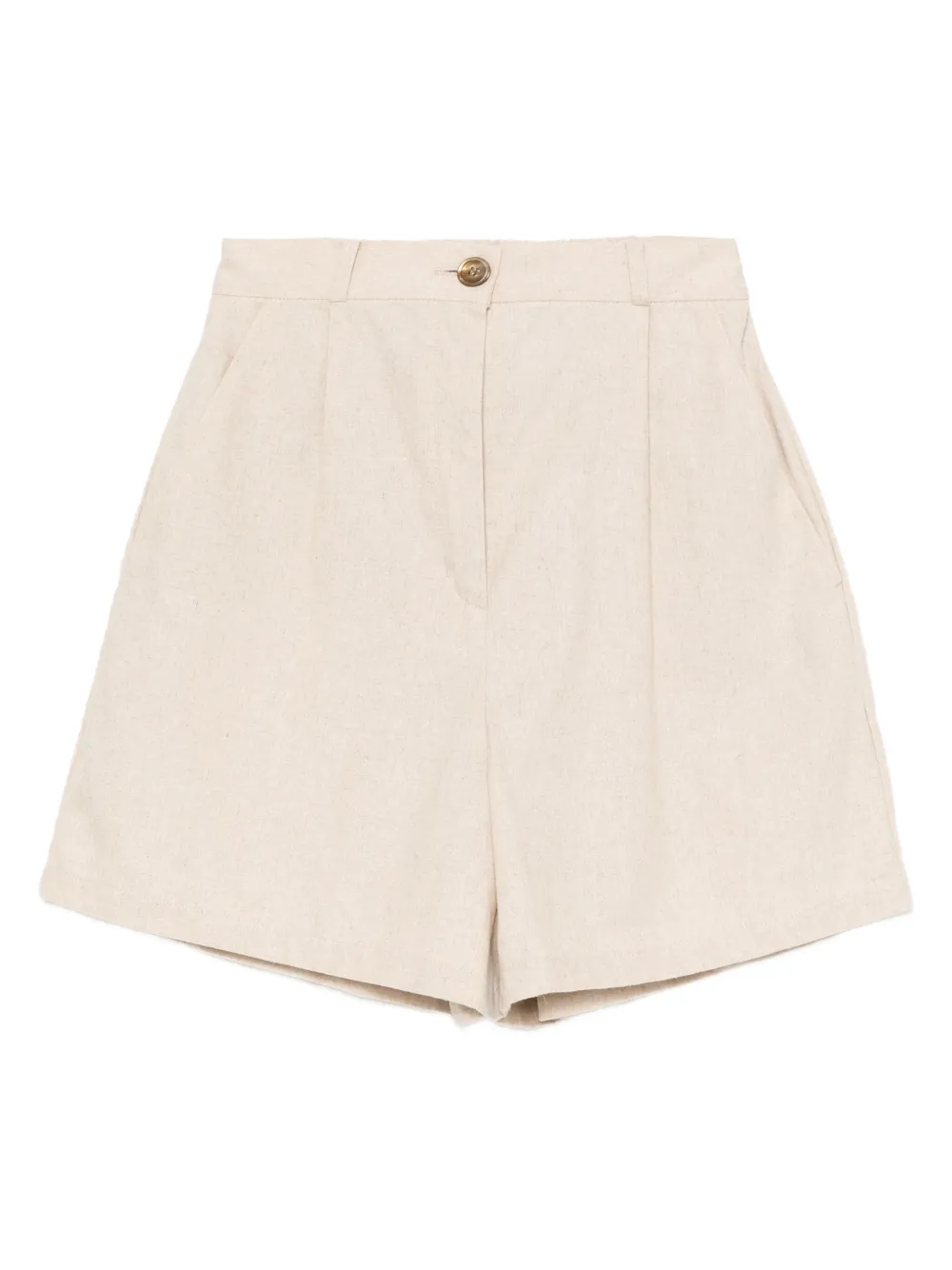 To b. by agnès b. canvas shorts - ニュートラル To b. by agnès b. canvas shorts - ニュートラル