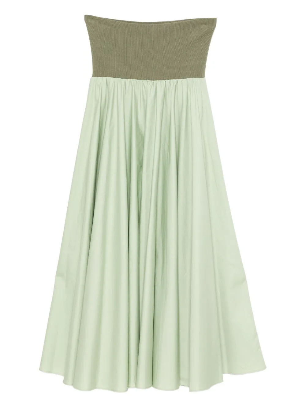 To b. by agnès b. falda circular | verde | Image 1