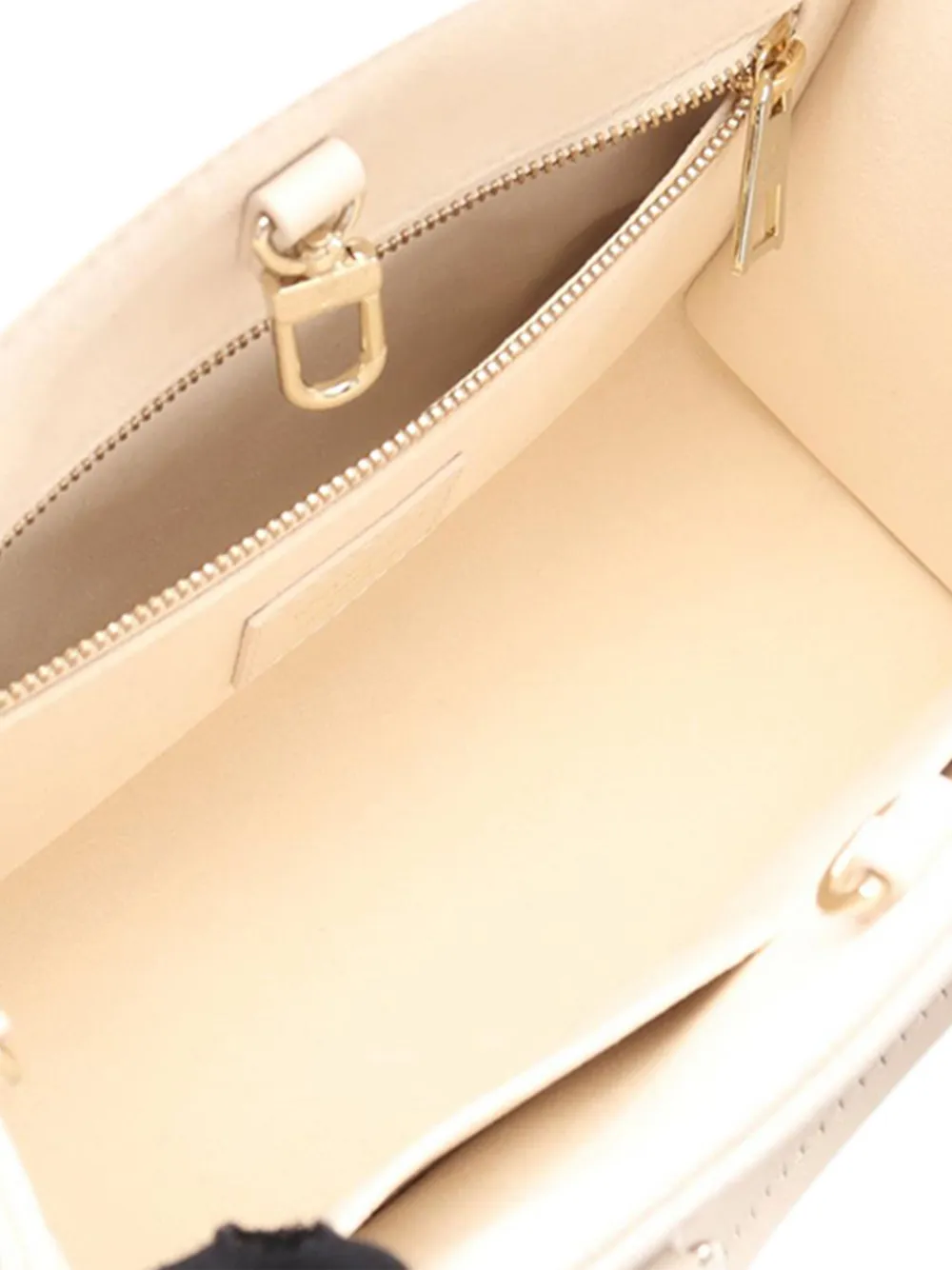 Pre-owned Louis Vuitton 2021-2025 Monogram Empreinte Onthego Pm Satchel In Brown