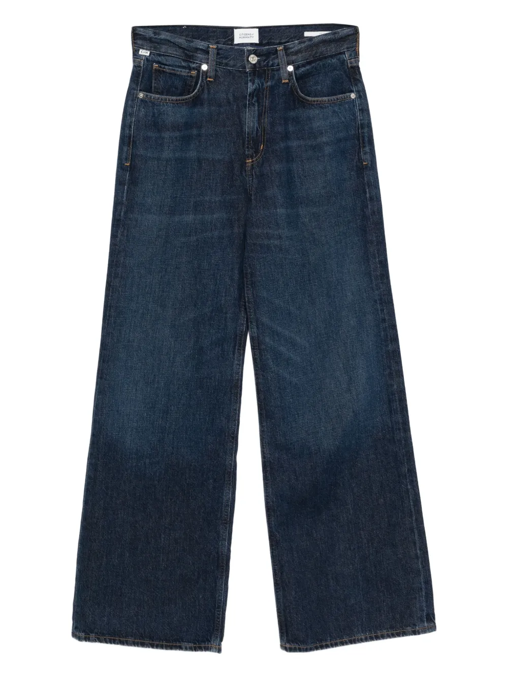Citizen Of Humanity Paloma Baggy Jeans In Blue