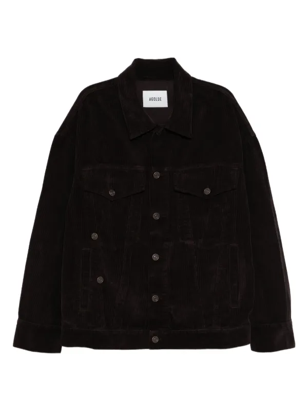 Agolde Wayne Jacket in Purple
