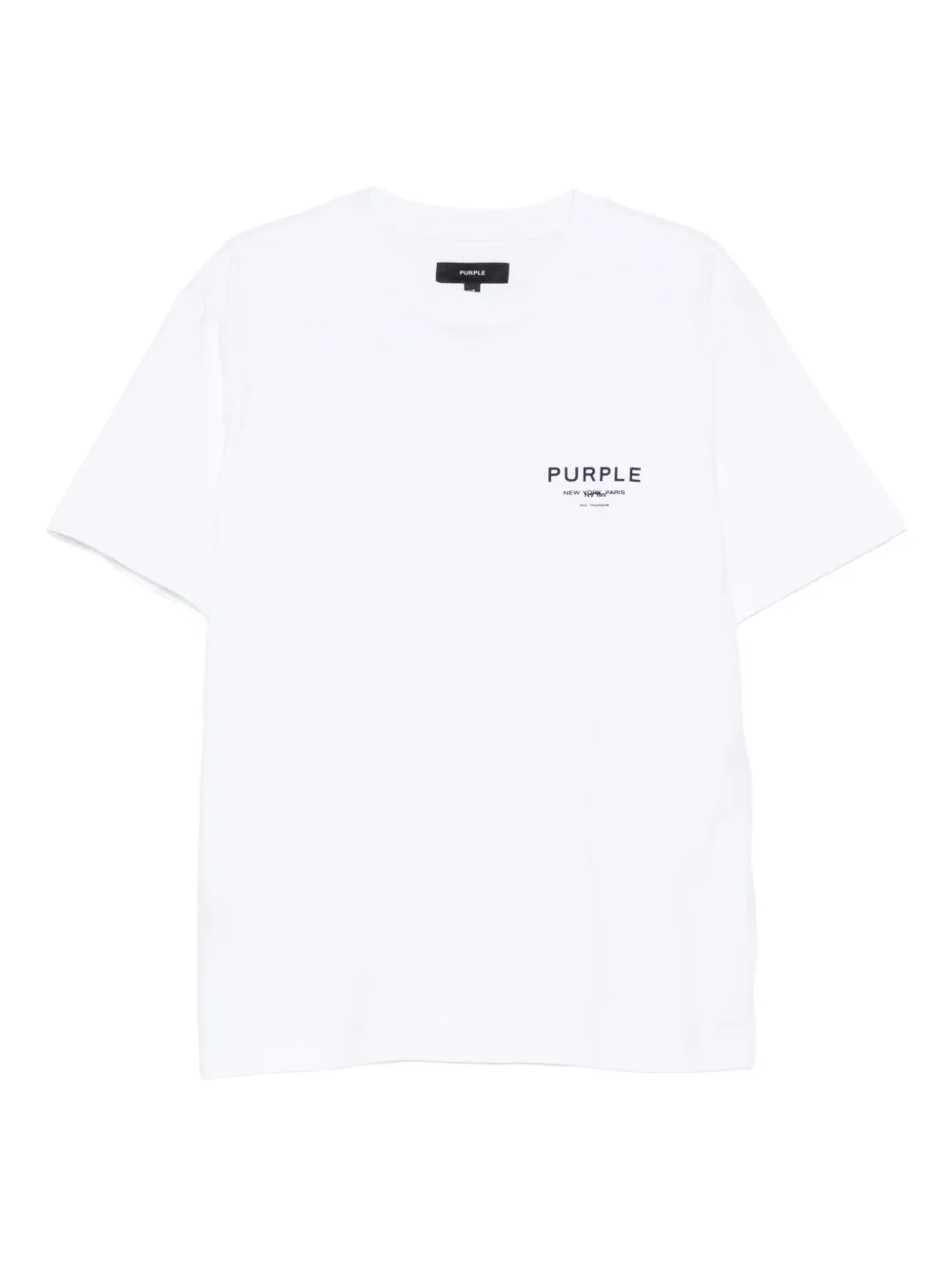 Purple Brand jersey short-sleeve T-shirt - Bianco