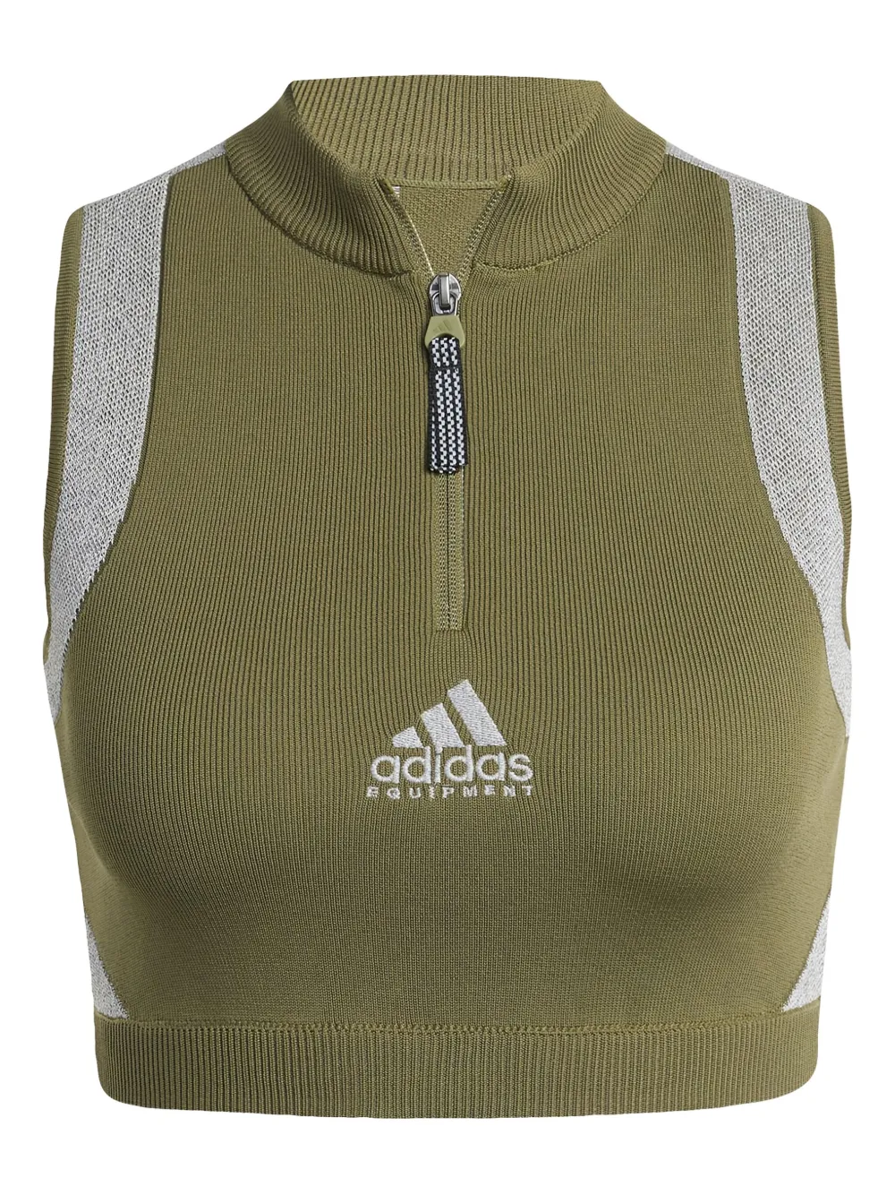 adidas EQT BRA ジップトップ - グリーン adidas EQT BRA ジップトップ - グリーン