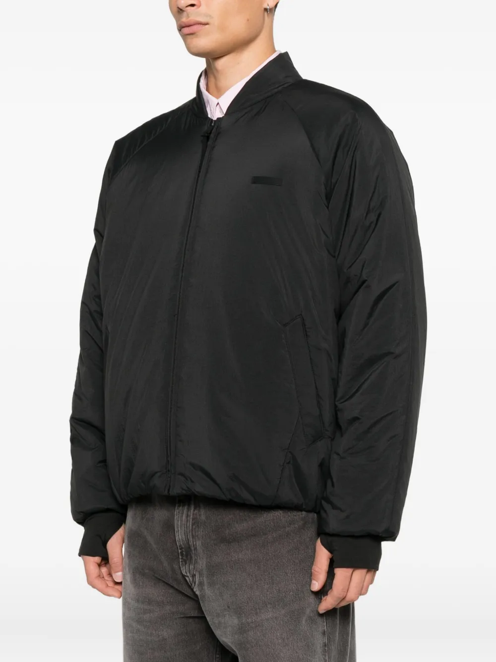 Calvin Klein Jack met rits Zwart