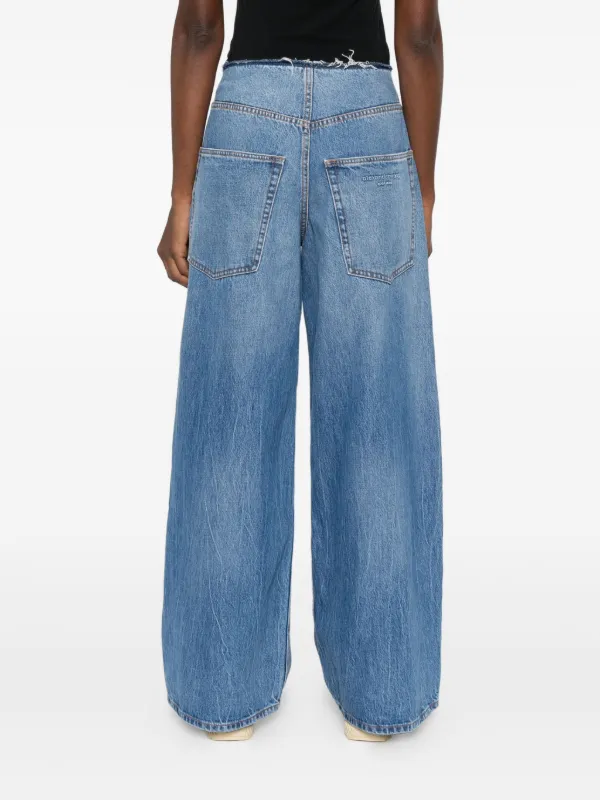 Alexander Wang zip-front Denim | Blue | FARFETCH