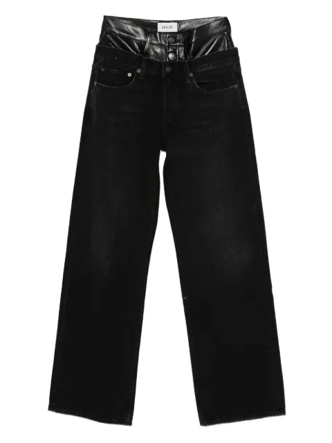 AGOLDE Elson high-waisted straight jeans