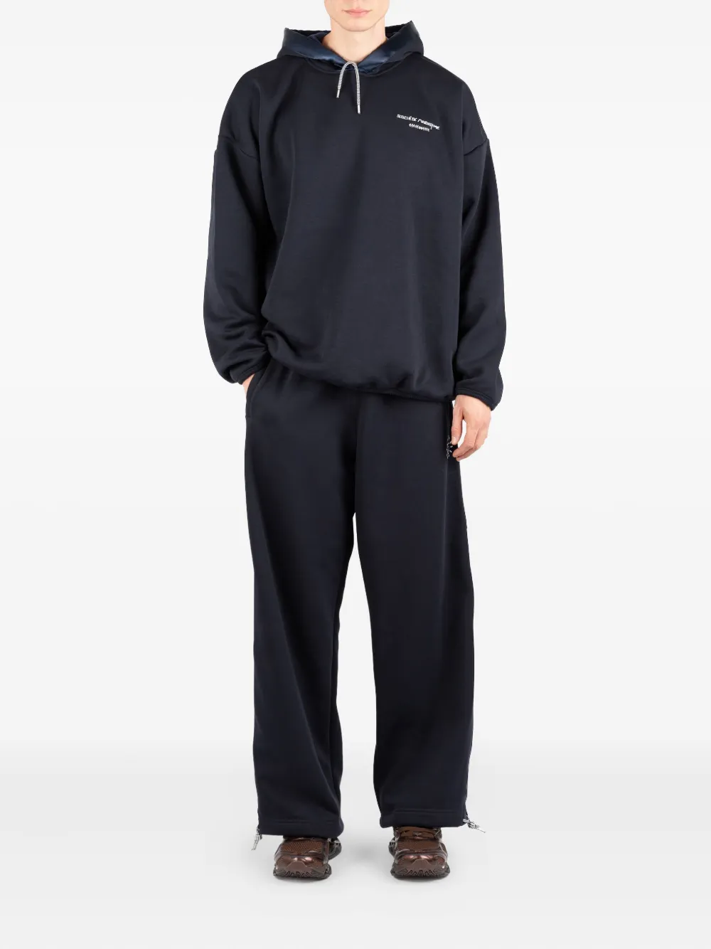 Société Anonyme Logo Hoodie In Blue