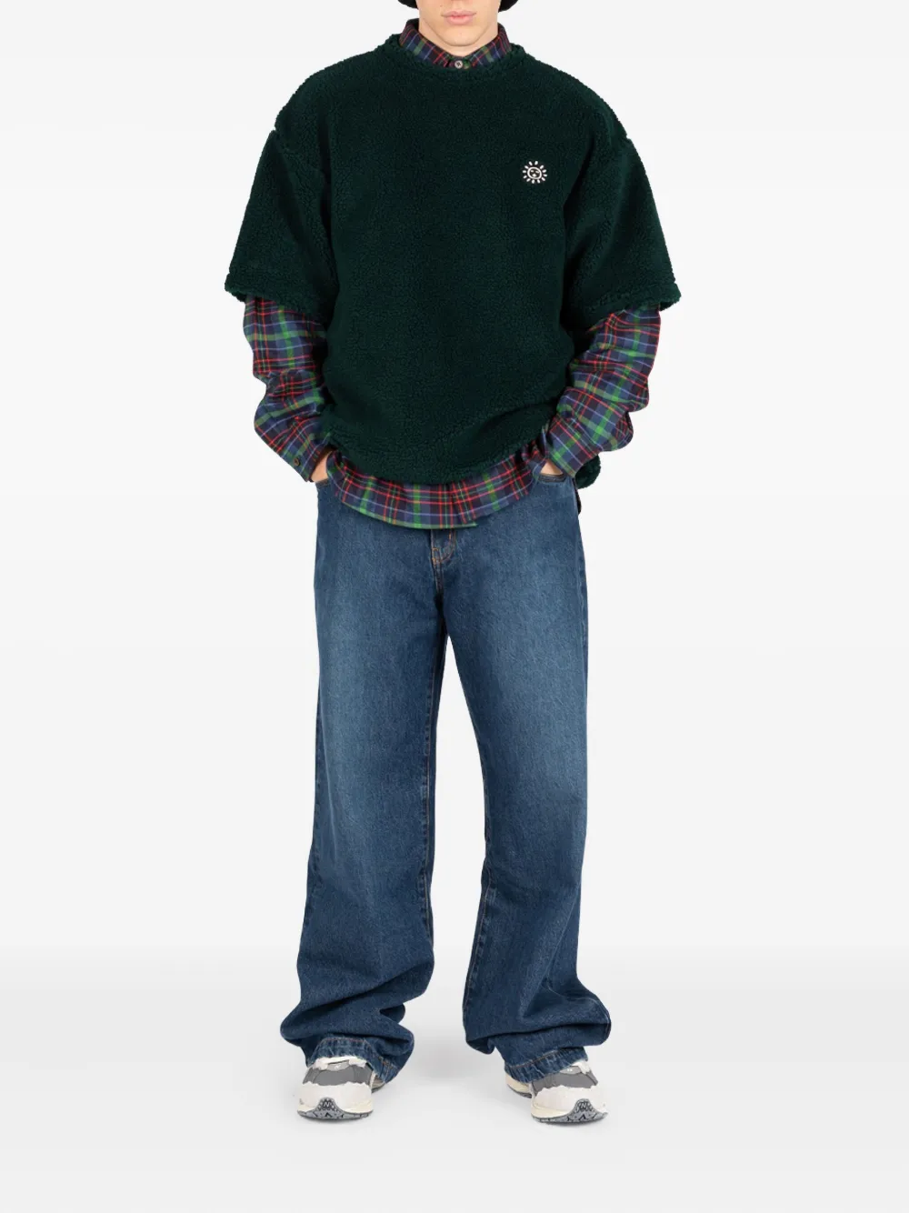 Société Anonyme Sunny Short-sleeve Embroidered T-shirt In Green