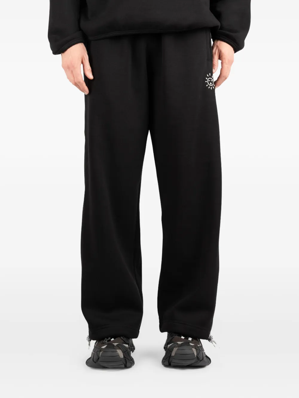 Société Anonyme Sunny side-stripe track pants | Black | Image 1