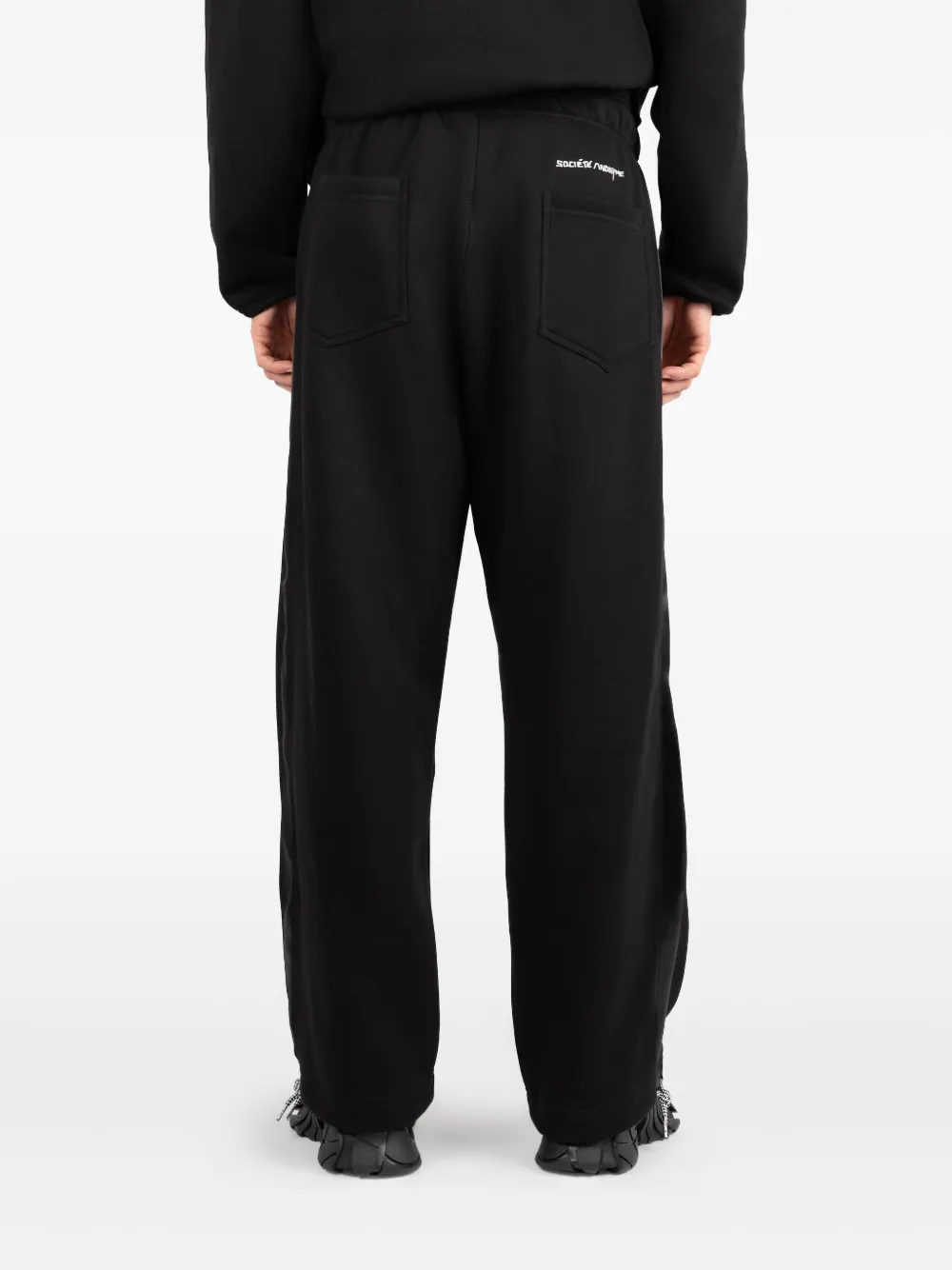 Société Anonyme Sunny Side-stripe Track Pants In Black