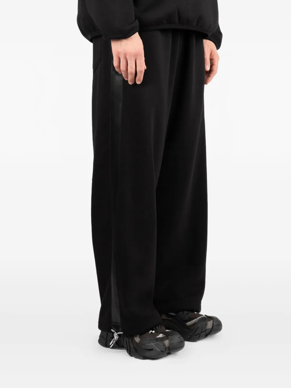 Société Anonyme Sunny Side-stripe Track Pants In Black