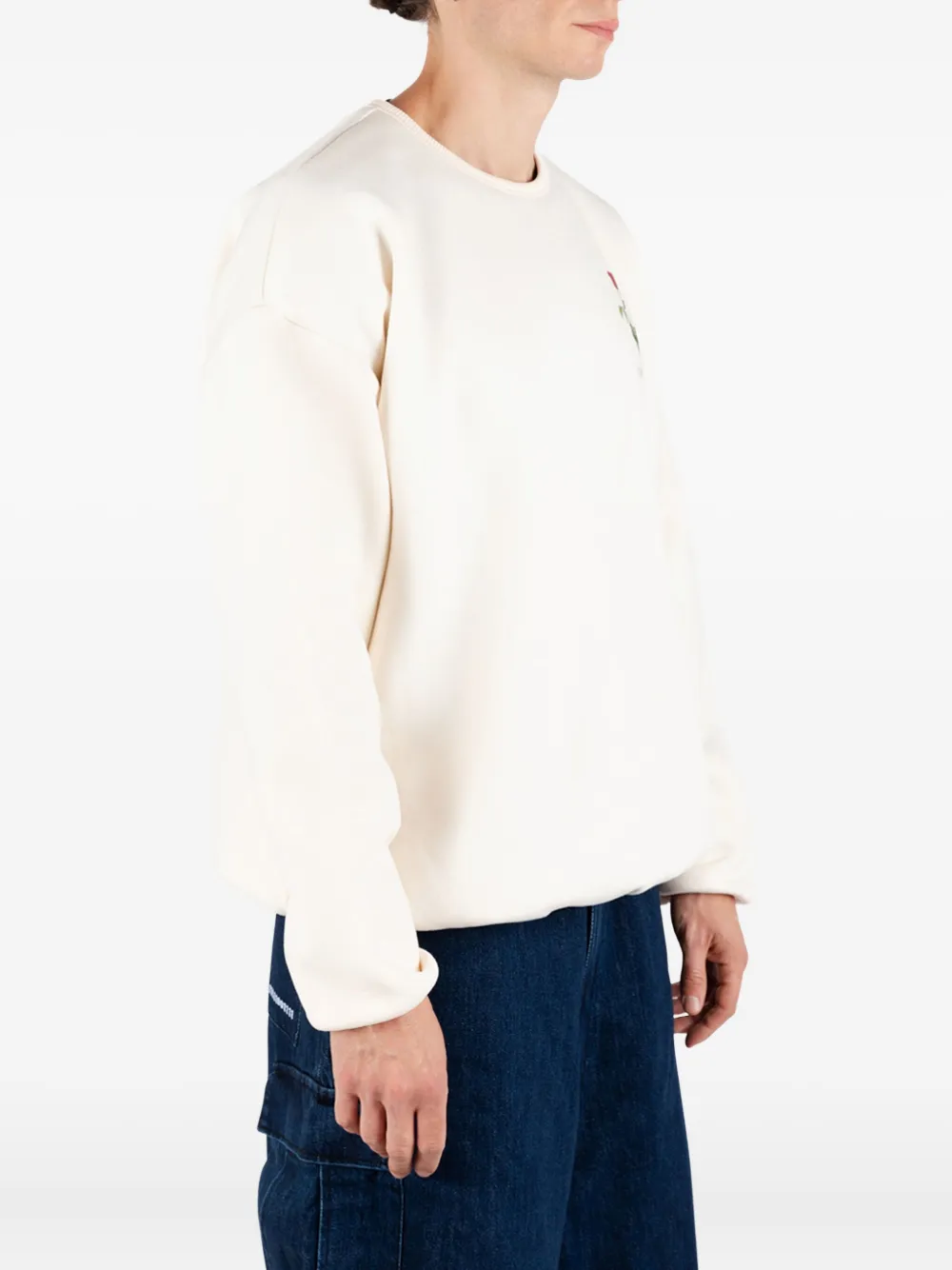 Société Anonyme Rose-graphic Sweatshirt In Neutral