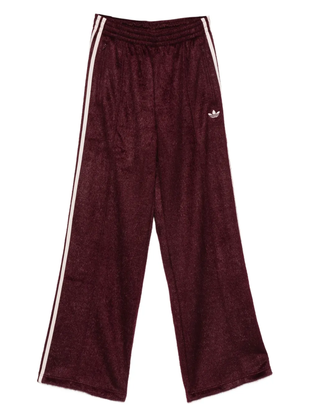 adidas logo-detail track trousers - Marrone