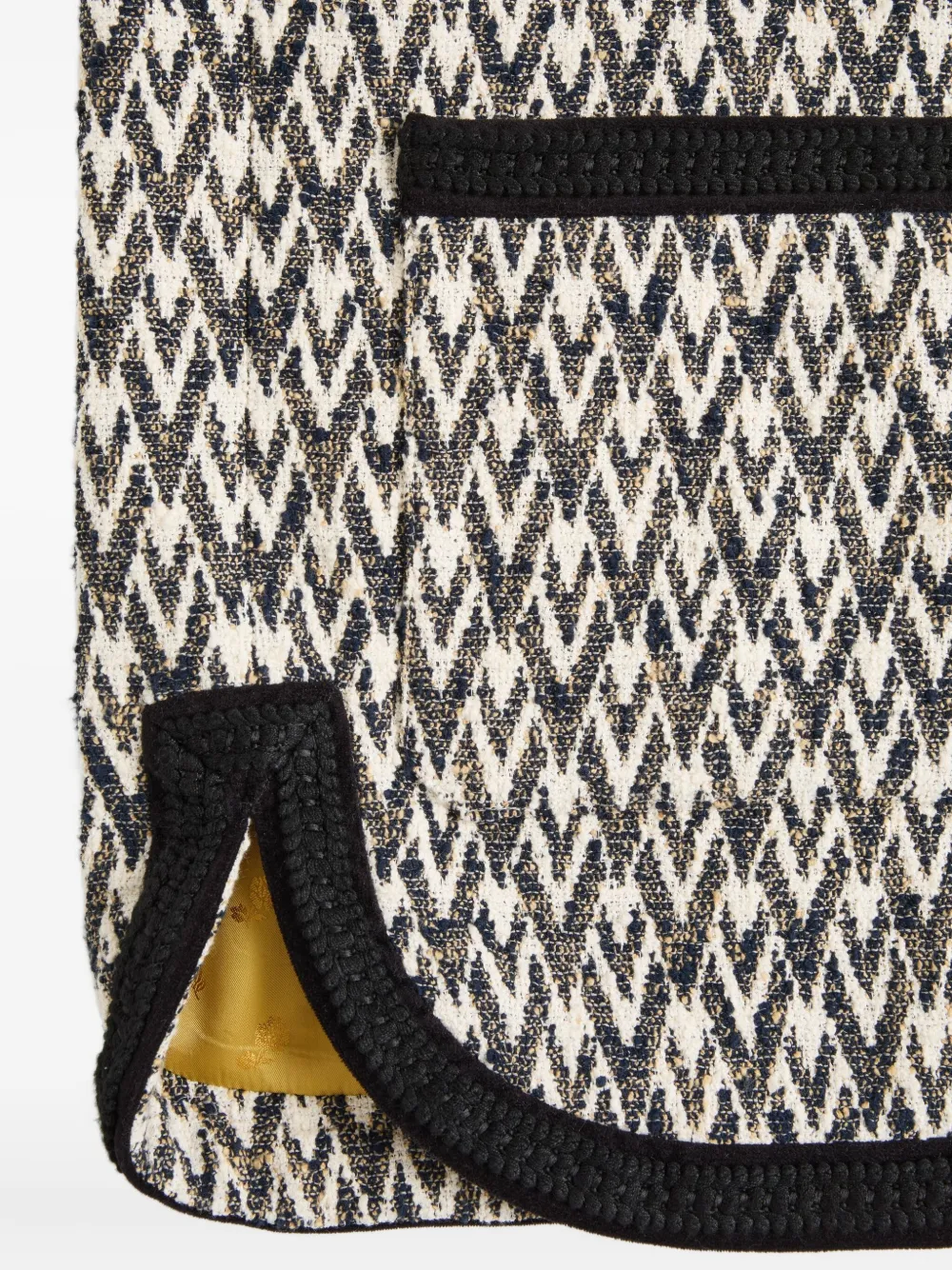 Valentino Garavani Jack verfraaid met jacquard Beige