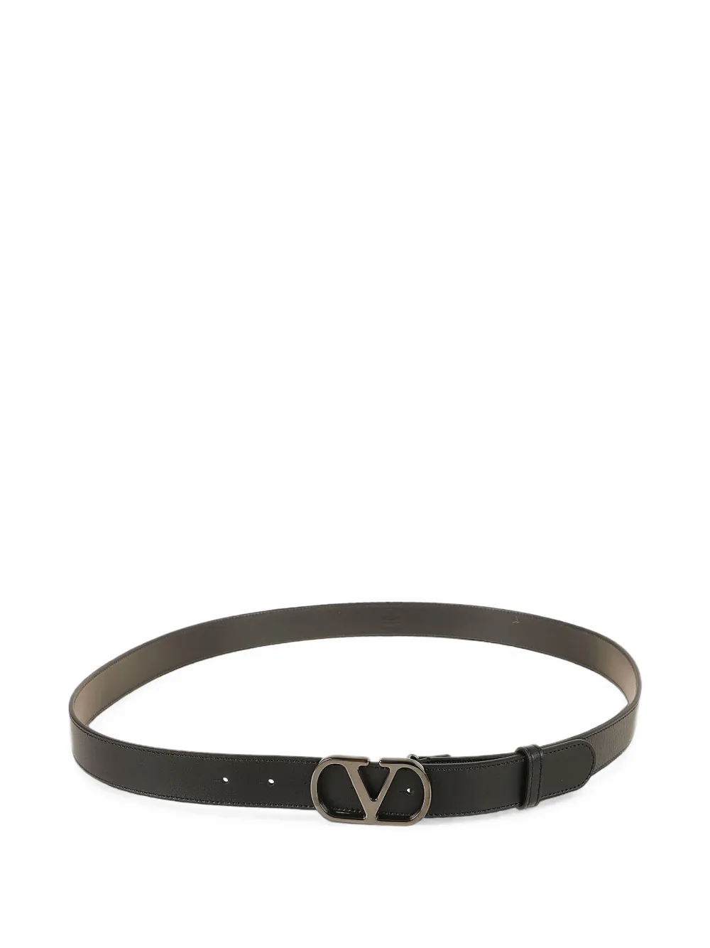 Valentino Garavani Vロゴ レザーベルト | ブラック | FARFETCH JP