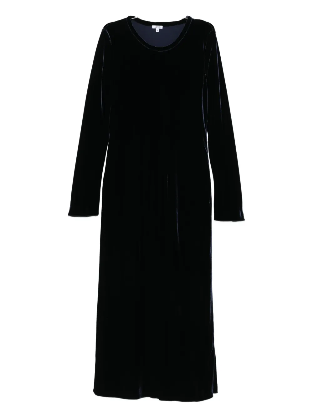 ASPESI long-sleeve midi dress - Blu