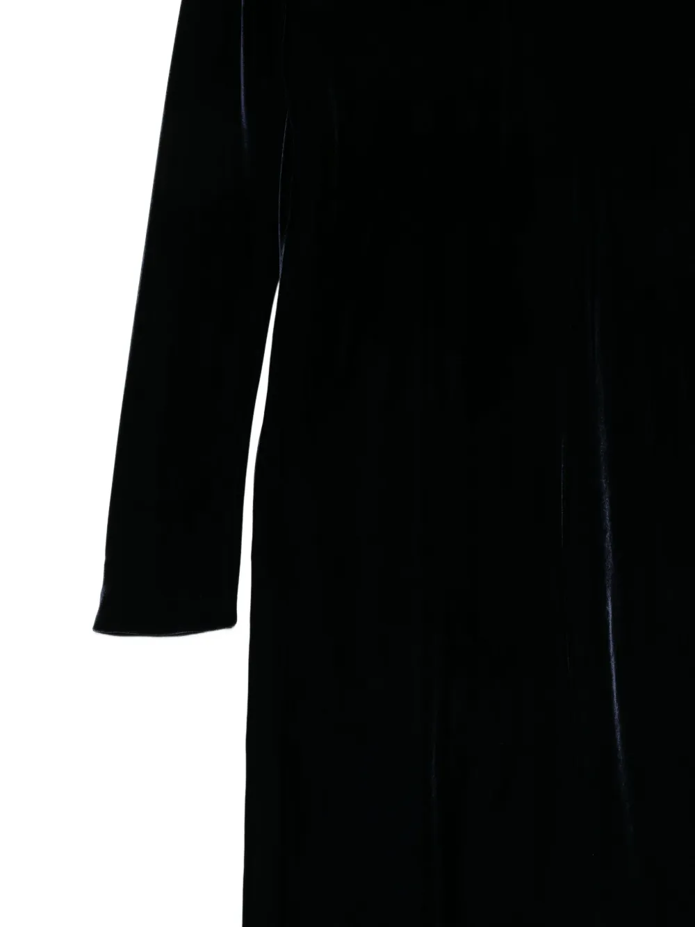 ASPESI Midi-jurk met lange mouwen Blauw