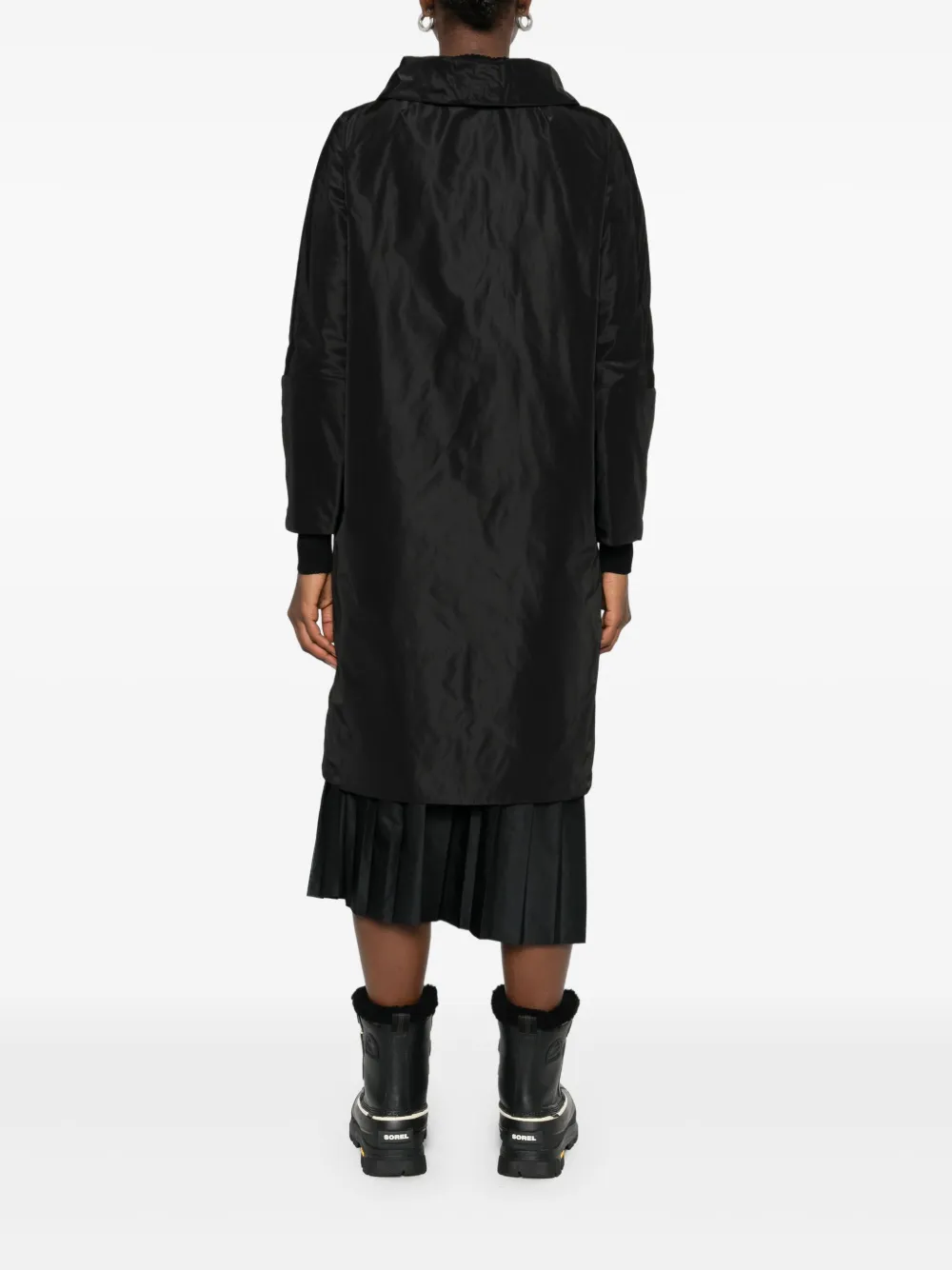 ASPESI Gewatteerde jas Zwart