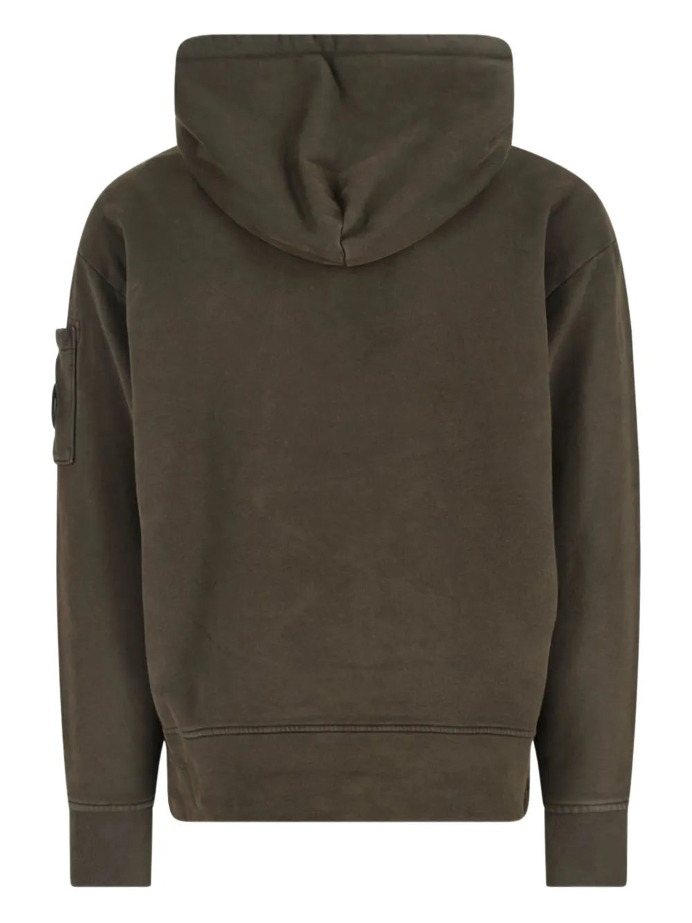 C.P. Company Hoodie met Lens-detail Groen