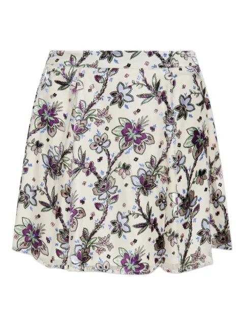 Kate Spade floral-print A-line skirt