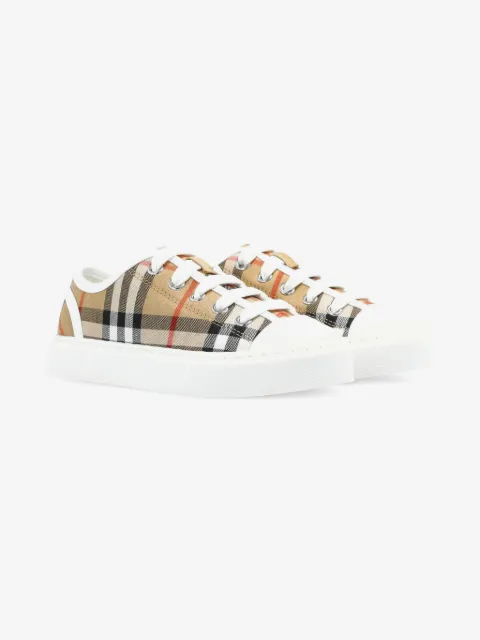 Burberry Kids Vintage Check sneakers