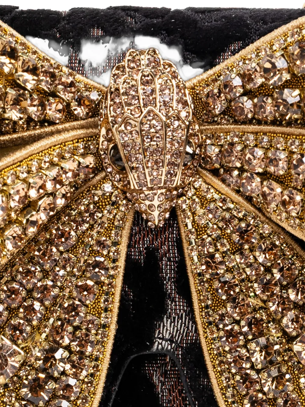 Kurt Geiger London Kleine Shoreditch schoudertas met strik Zwart