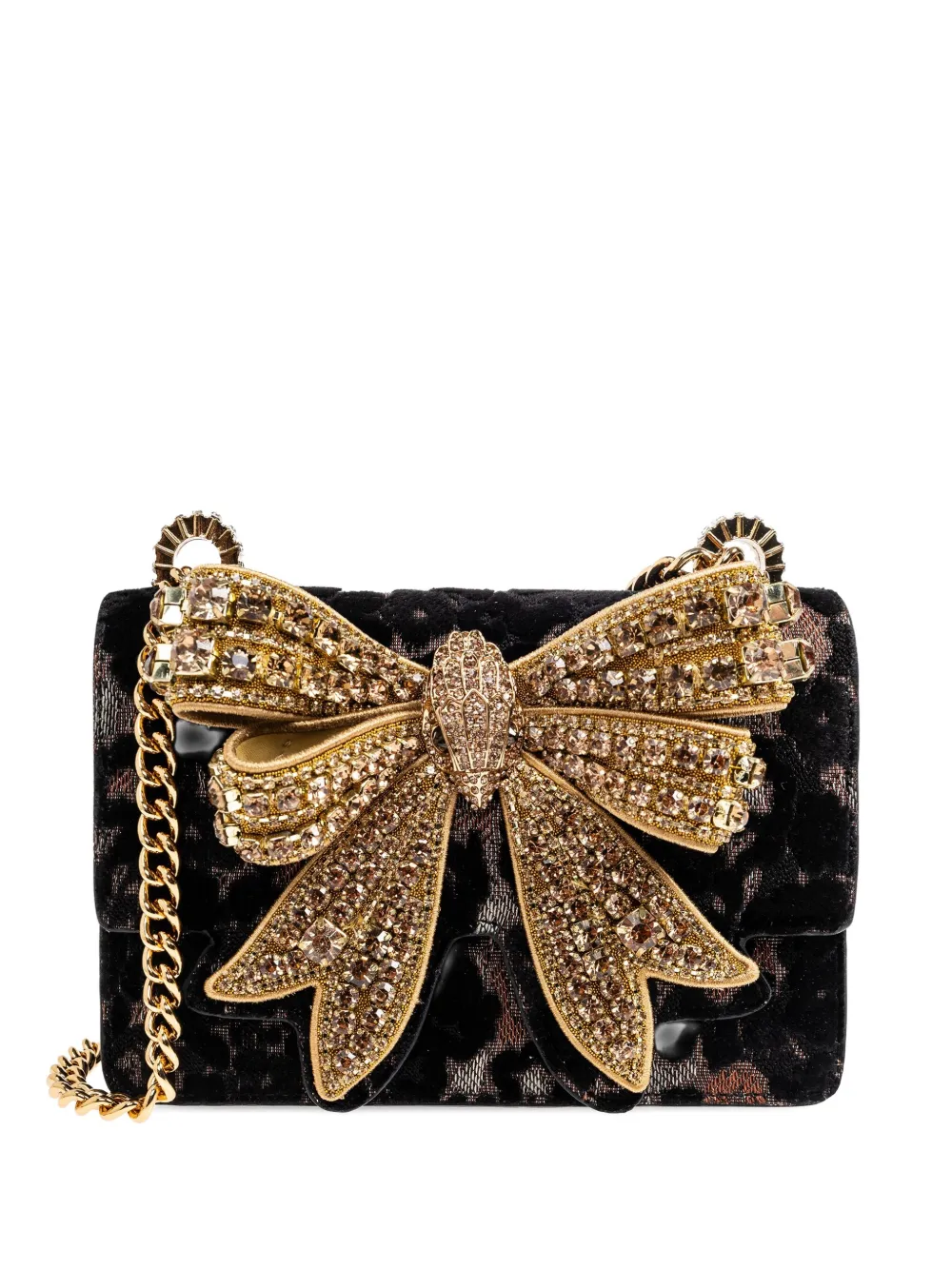 Kurt Geiger London Kleine Shoreditch schoudertas met strik Zwart