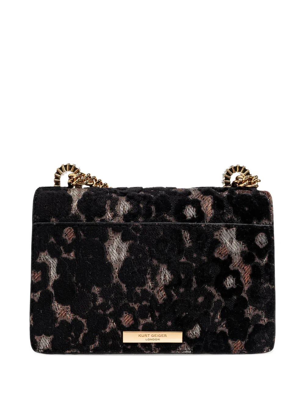 Kurt Geiger London Kleine Shoreditch schoudertas met strik Zwart