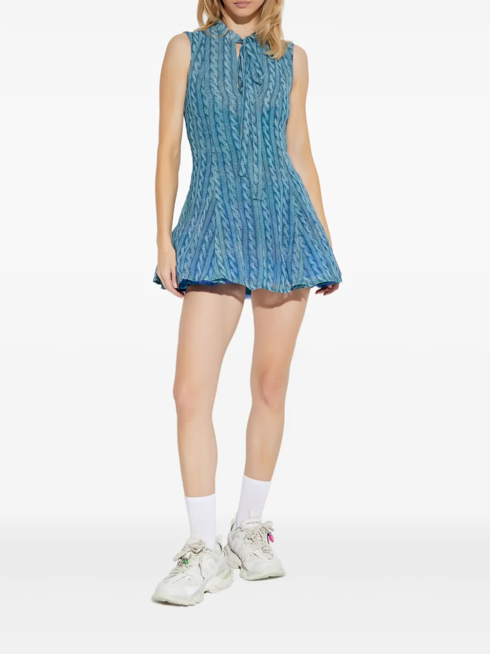AVAVAV cable-print minidress | Day Dresses | Image 2