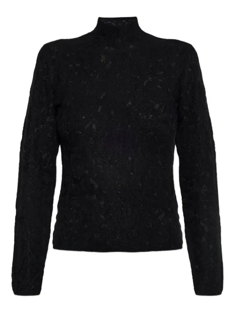 Kate Spade top tejido con cuello de tortuga