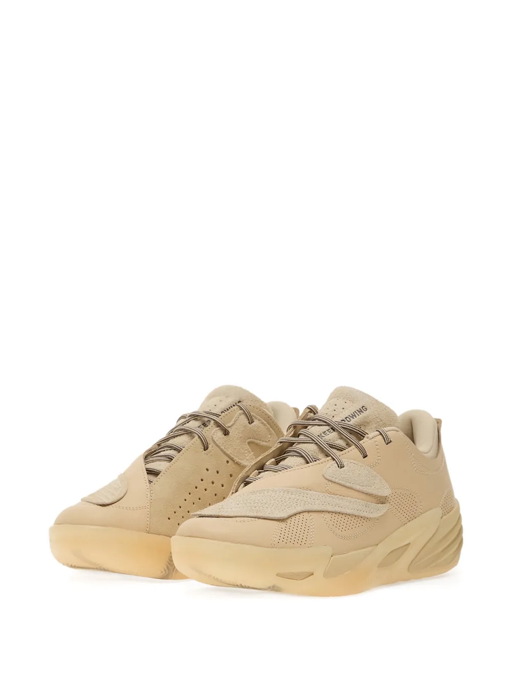 PUMA All-Pro NITRO 2 Chris Brickley leren sneakers Beige