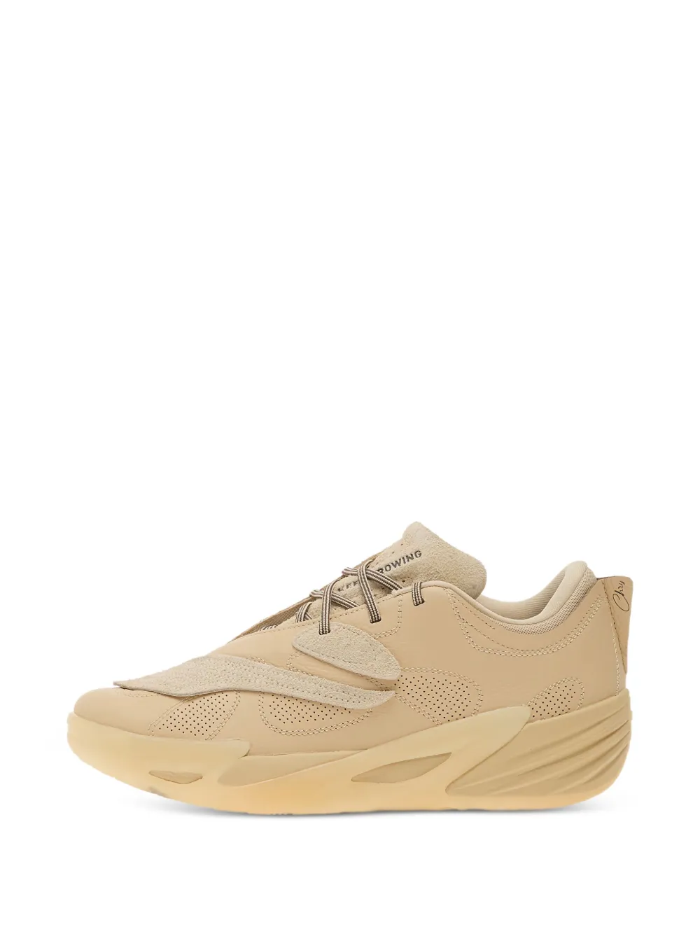 PUMA All-Pro NITRO 2 Chris Brickley leren sneakers Beige