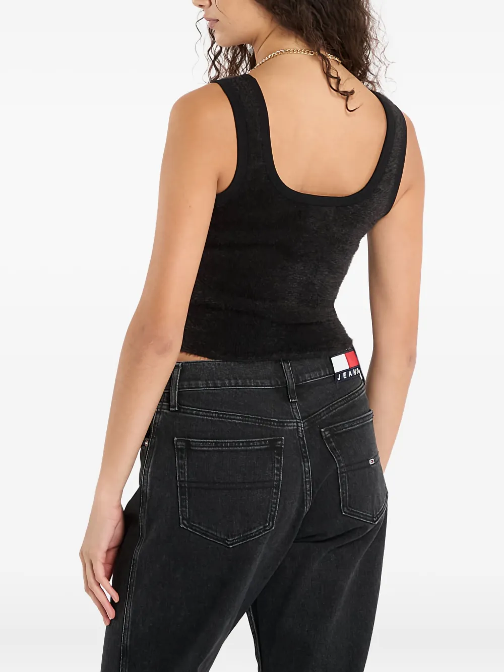 Jordan Tanktop met logopatch Zwart