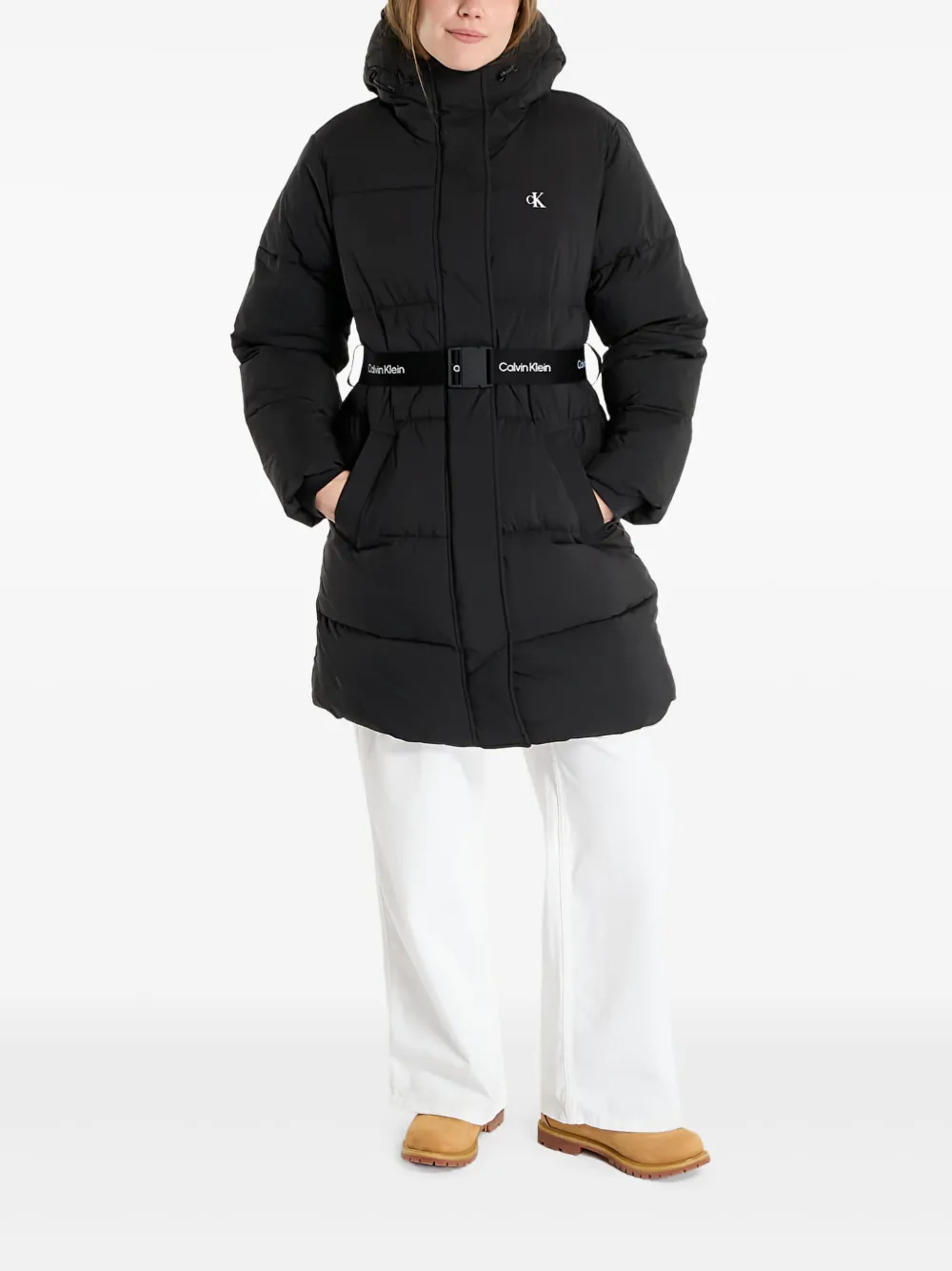 Calvin Klein Jeans abrigo con cinturón | Parkas | Image 2