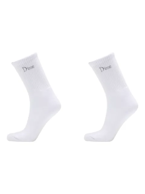 dime pack de dos pares de calcetines largos