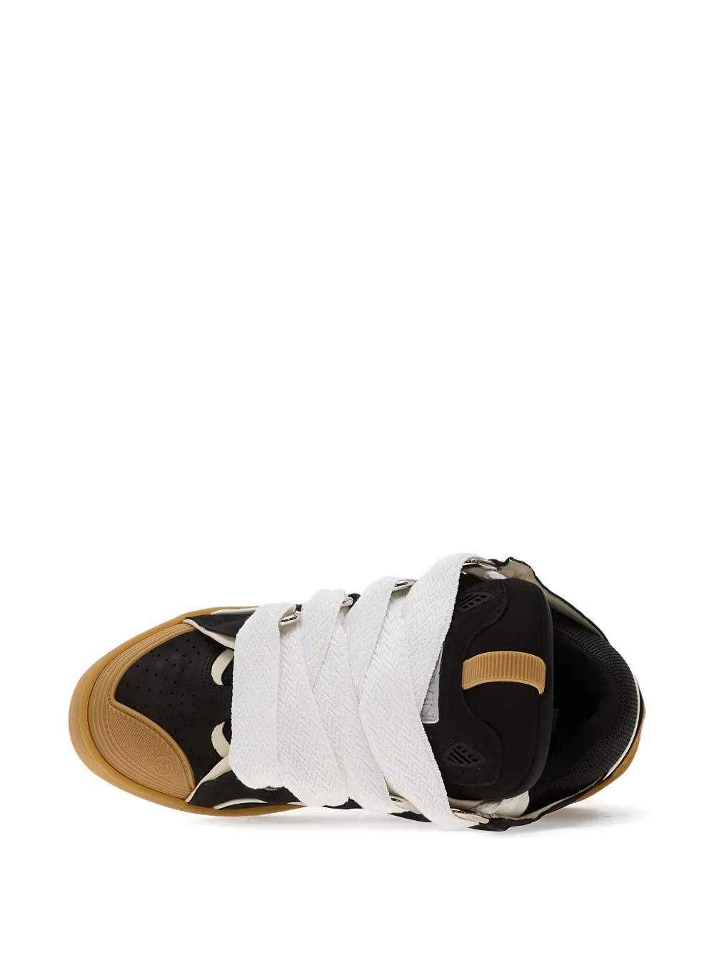 Lanvin Curb vetersneakers Zwart