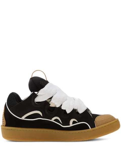 Lanvin curb lace-up sneakers 