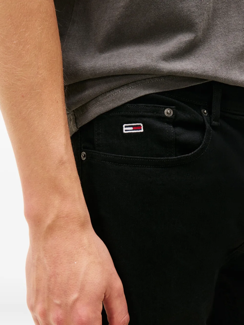 Tommy Jeans Pocket Jeans In Black