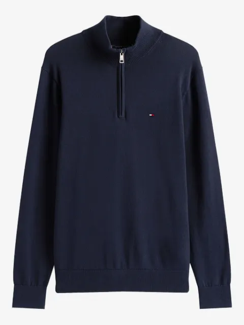 Tommy Hilfiger mock neck cotton sweater