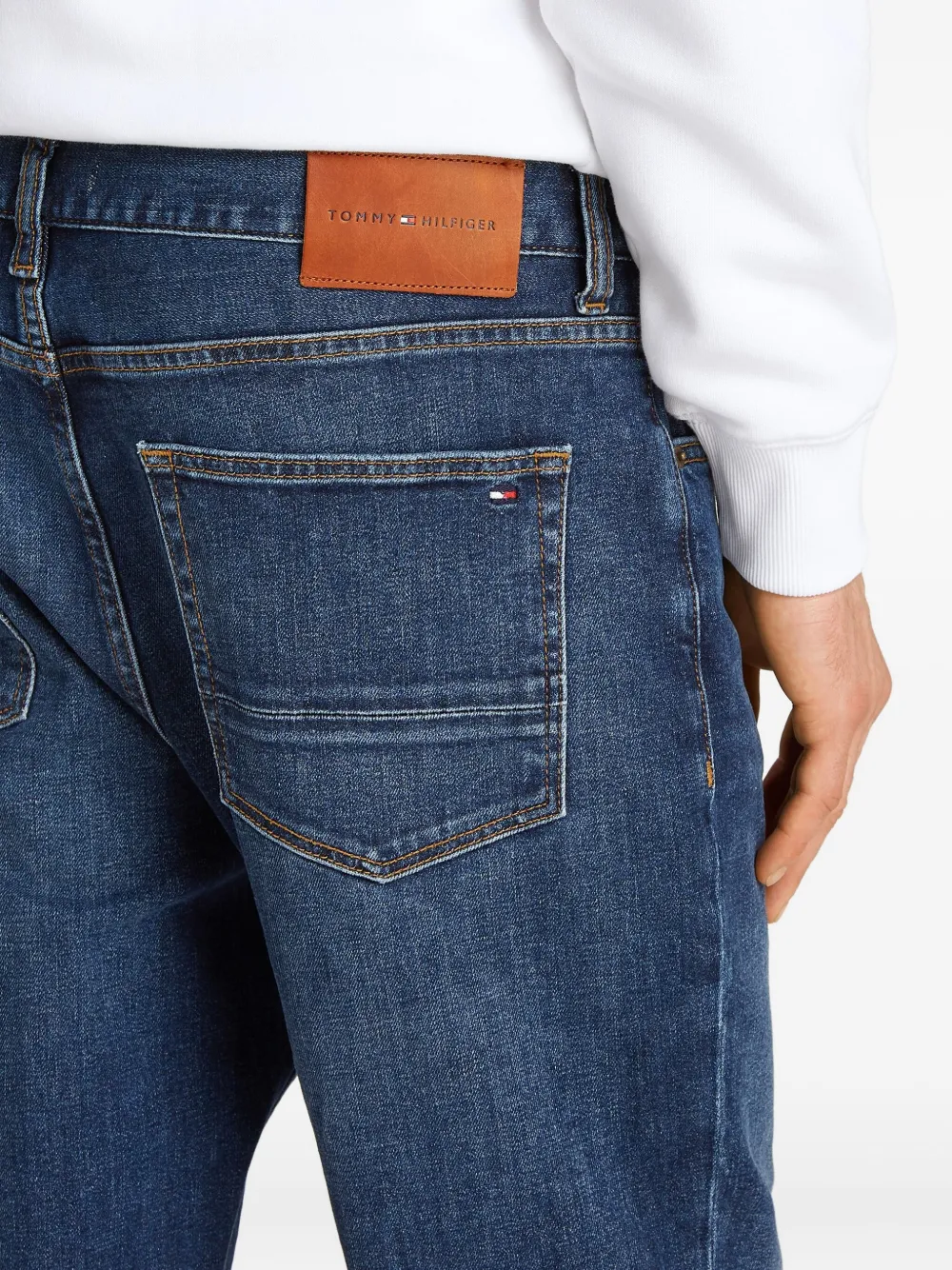 Tommy Hilfiger Pocket Jeans In Blue