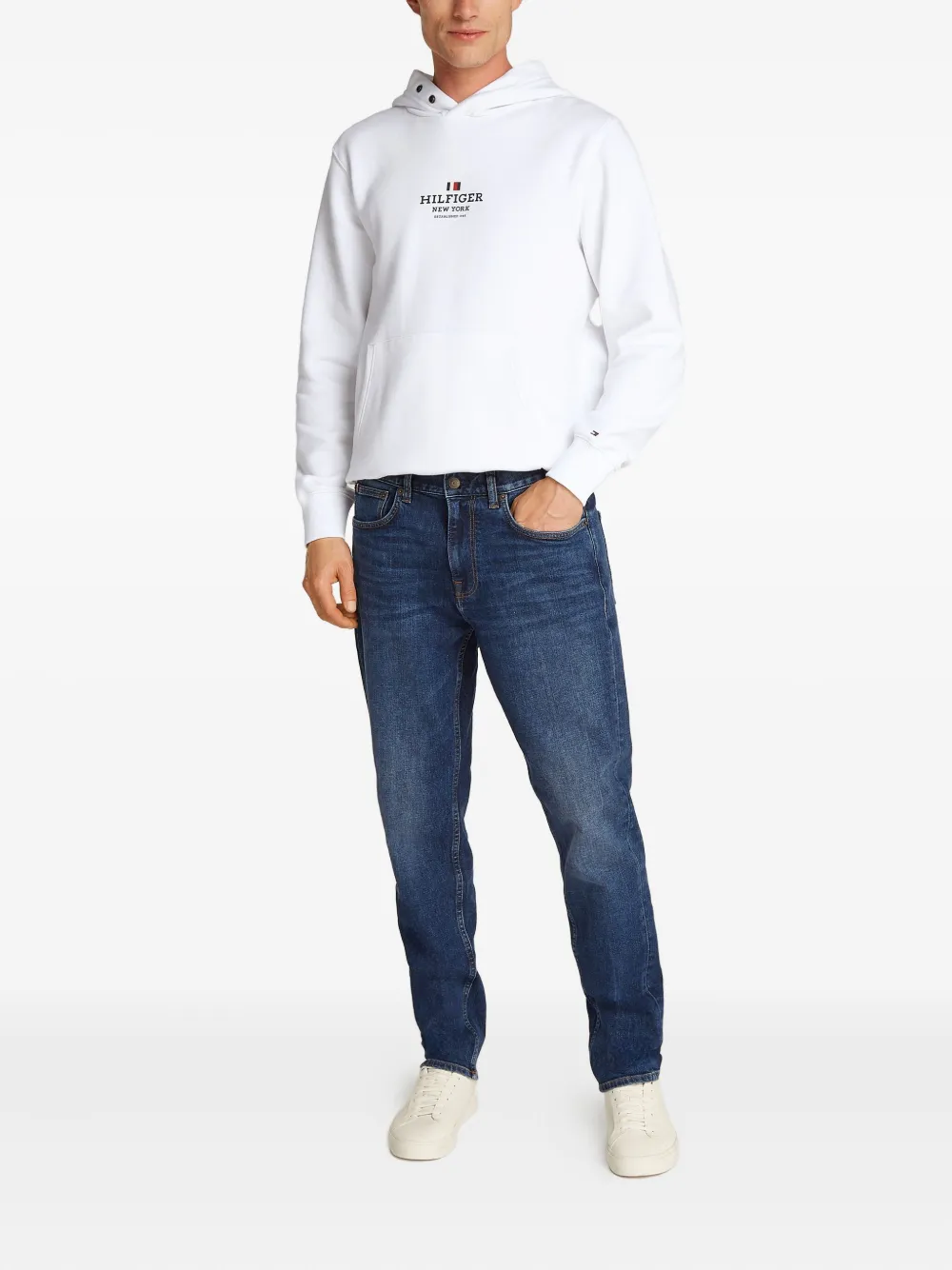 Tommy Hilfiger Jeans met zak - Blauw