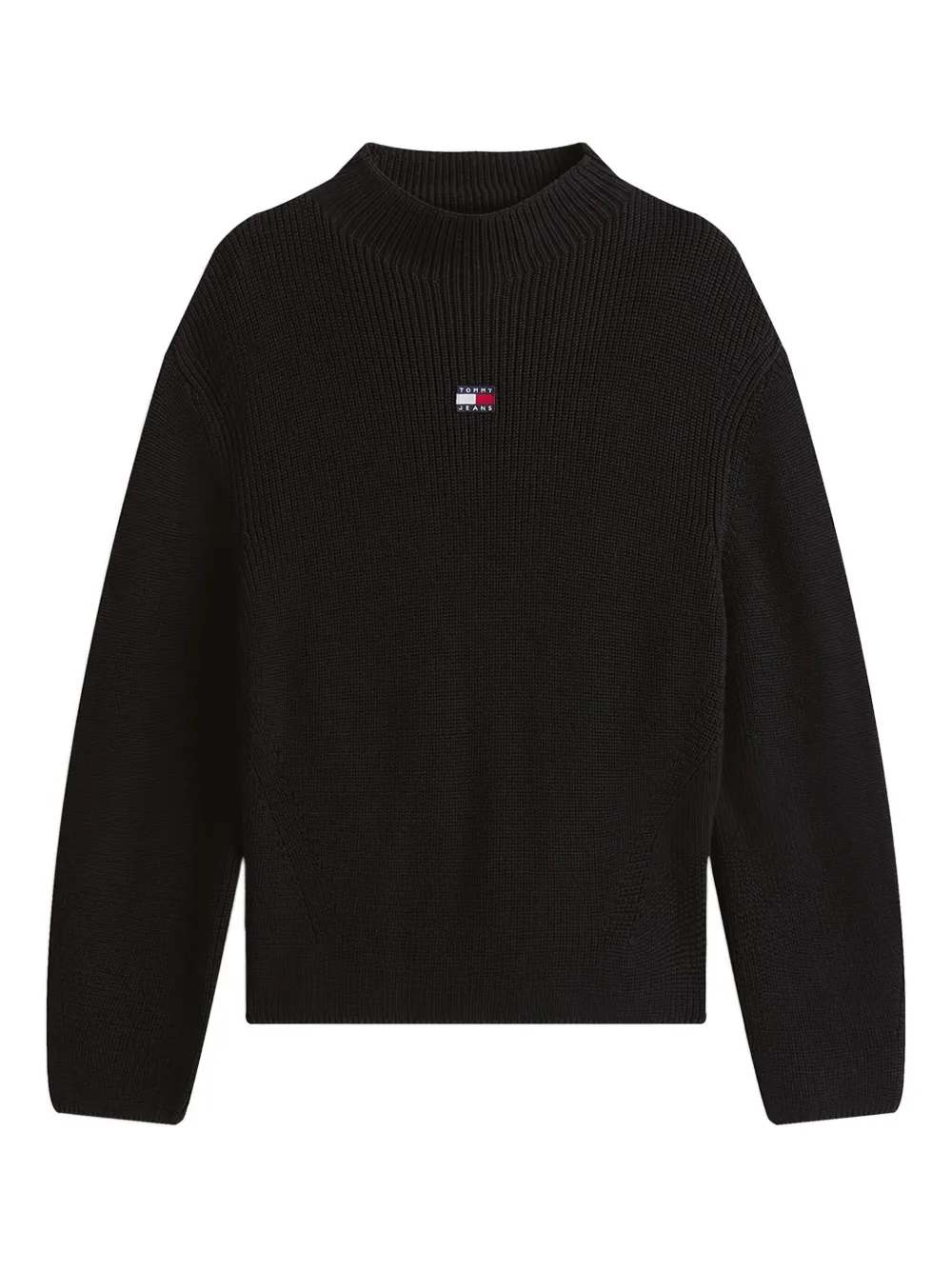Tommy Jeans Maglione con applicazione - Nero