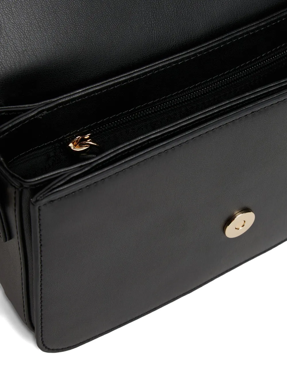 Tommy Hilfiger Schoudertas met logoplakkaat Zwart