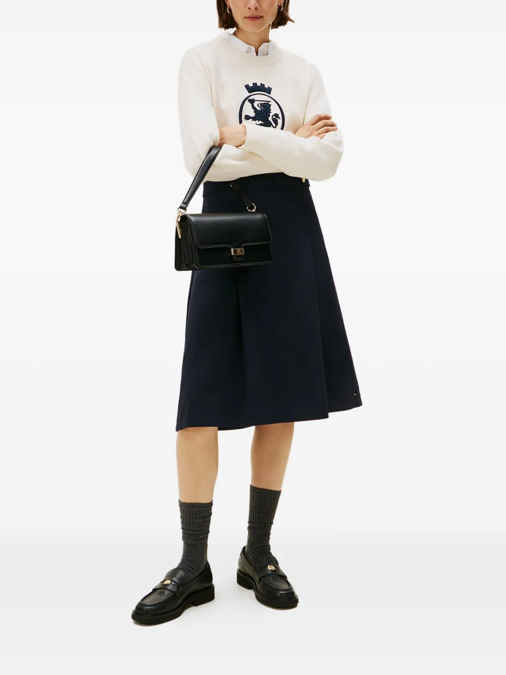 Tommy Hilfiger falda midi con botones | Faldas acampanadas | Image 2