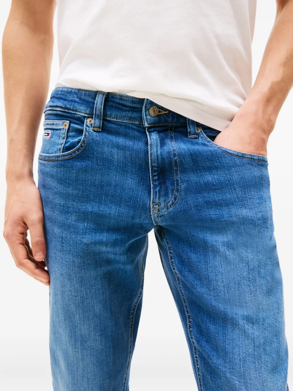 Tommy Jeans Five-pocket Jeans In Blue